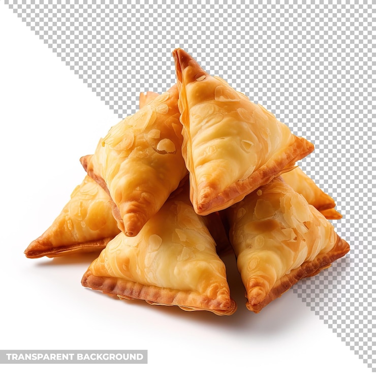 PSD psd samosas isoladas sem fundo