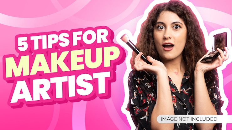 PSD psd schönheitsprodukte blogger bewertung youtube miniaturbanner für make-up-künstler kanal video-cover