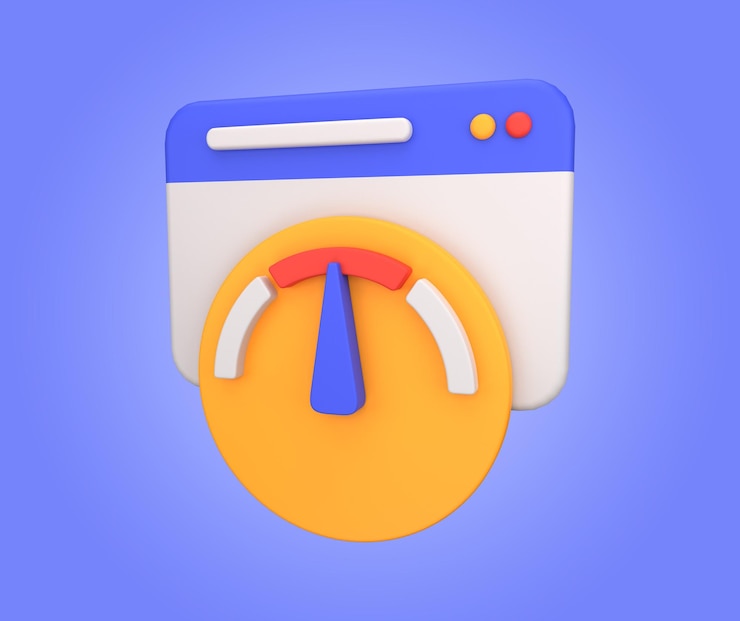 PSD psd-seitengeschwindigkeits-3d-symbol