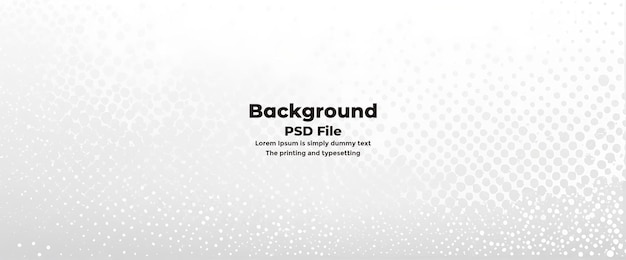 PSD psd semitono branco fundo cinzento pontos tecnologia de textura de fundo branco abstrato