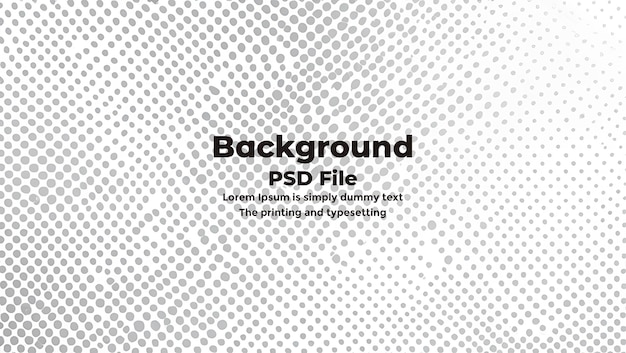 PSD Semitono branco fundo cinzento Pontos tecnologia de textura de fundo branco abstrato