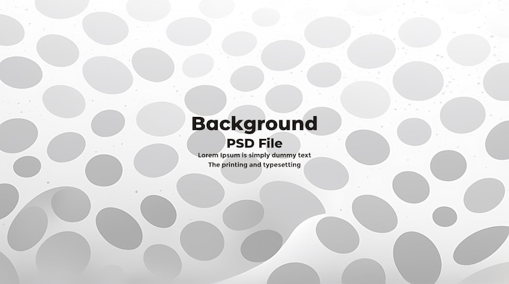 PSD psd semitono branco fundo cinzento pontos tecnologia de textura de fundo branco abstrato
