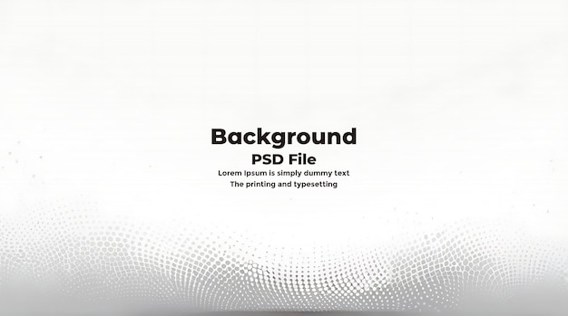 PSD Semitono branco fundo cinzento Pontos tecnologia de textura de fundo branco abstrato