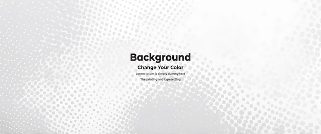 PSD Semitono branco fundo cinzento Pontos tecnologia de textura de fundo branco abstrato