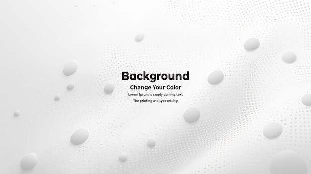 PSD Semitono branco fundo cinzento Pontos tecnologia de textura de fundo branco abstrato