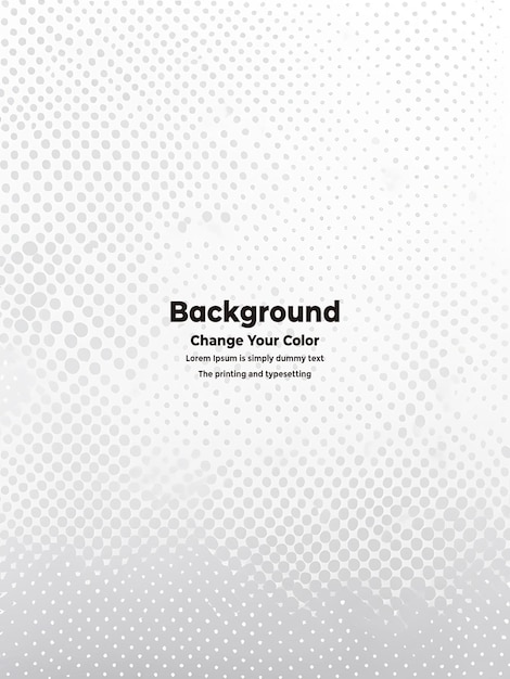 PSD Semitono branco fundo cinzento Pontos tecnologia de textura de fundo branco abstrato