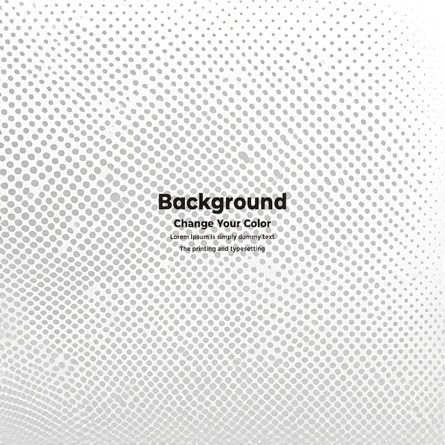 PSD Semitono branco fundo cinzento Pontos tecnologia de textura de fundo branco abstrato