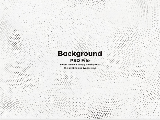 PSD Semitono branco fundo cinzento Pontos tecnologia de textura de fundo branco abstrato