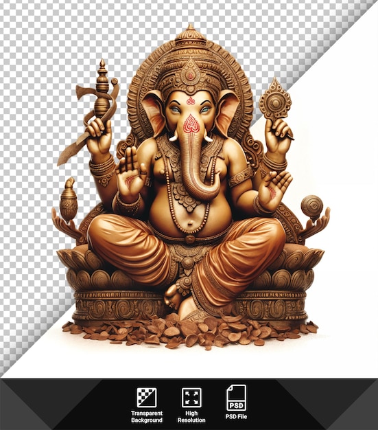 PSD psd senhor ganesha em fundo transparente