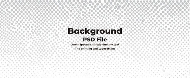 PSD sfondo grigio bianco a mezza tonalità Punti tecnologia di consistenza di sfondo bianco astratto