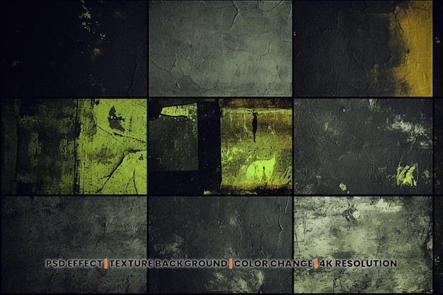 PSD sfondo grunge blu e arancione