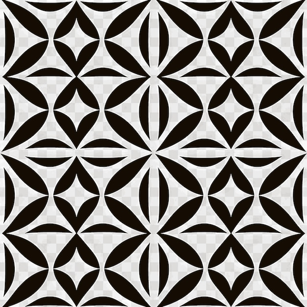 PSD psd simetría única y elegante patrones de azulejos lujo diseños mínimos y creativos clipart
