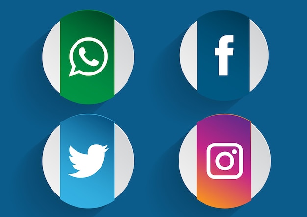PSD-Social-Media-3D-Icons-Paket