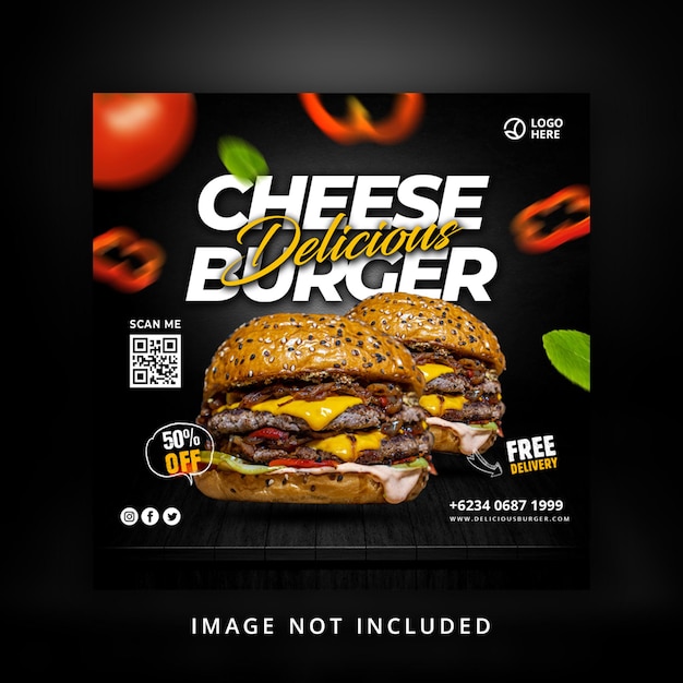 PSD-Social-Media-Burger-Vorlage 03