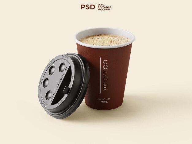 PSD psd tasse de café maquette