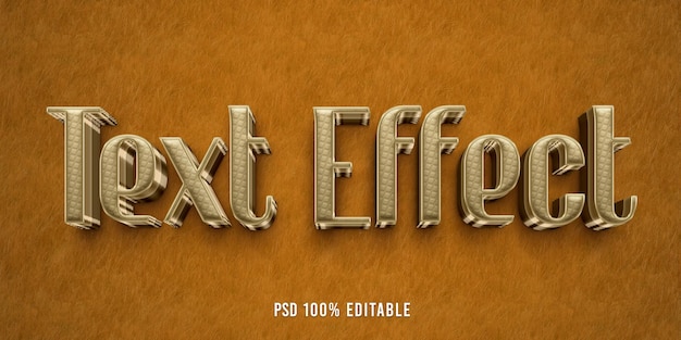PSD-Text-Effekt 3D-Modern-Text 3D-Texteffekt psd-Texteffektvorlage Text