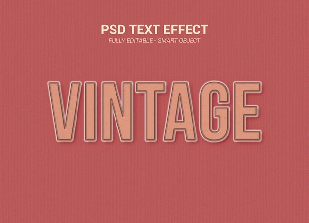 PSD-Texteffekt