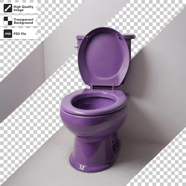 PSD psd-toilettenschüssel im badezimmer auf durchsichtigem hintergrund mit bearbeitbarer maskenschicht