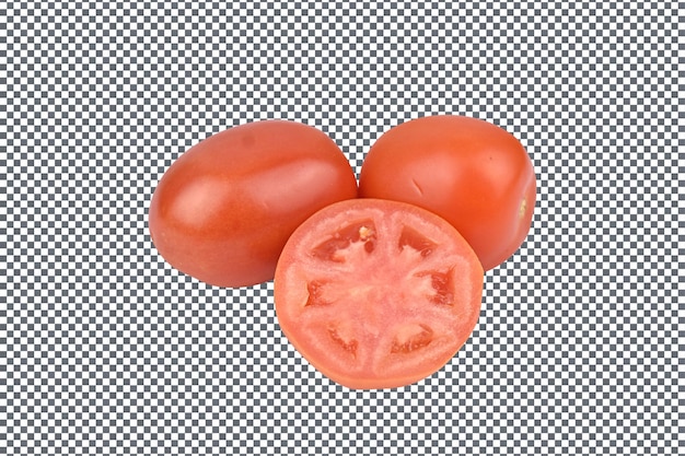 PSD psd tomates aislados sobre un fondo transparente