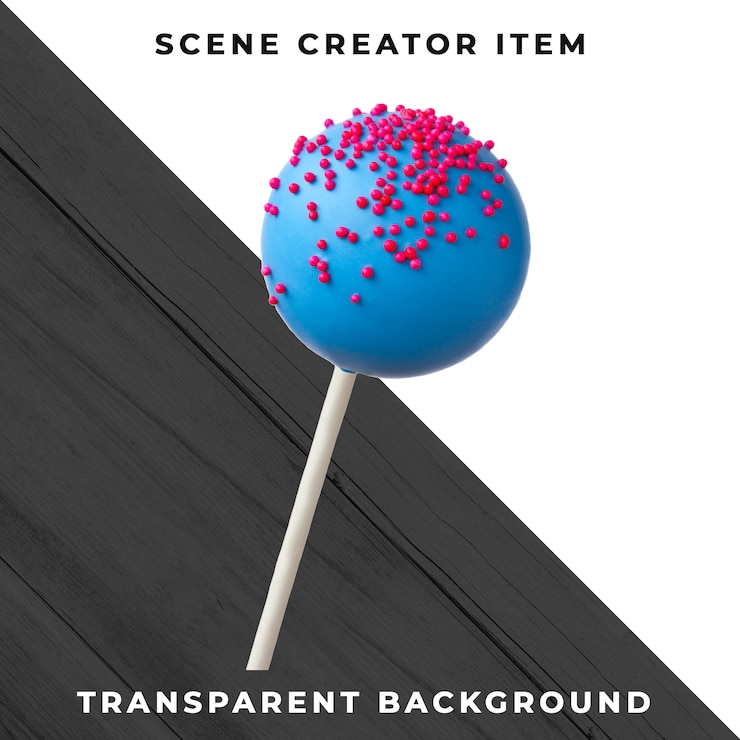 PSD psd transparente de doces