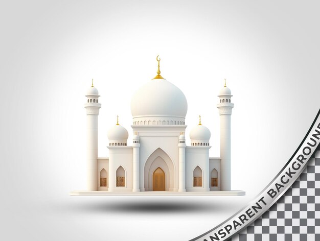 PSD psd transparente png-moschee