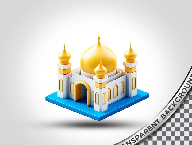 PSD psd transparente png-moschee