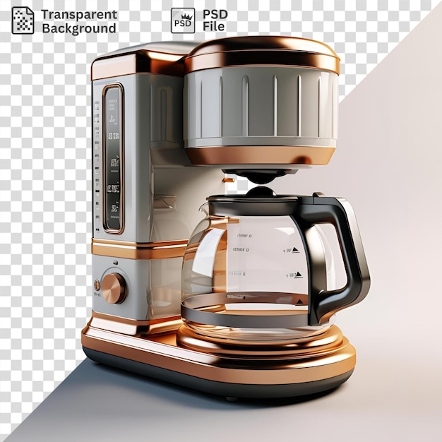 PSD-transparenter Hintergrund mit einem Mixer oben