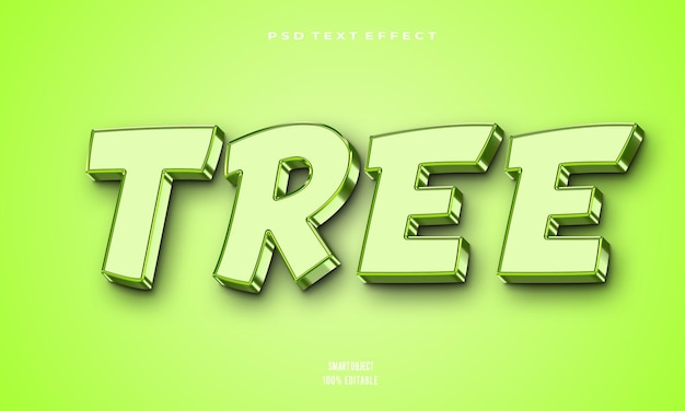 psd-Tree-Text-Stil-Effekt