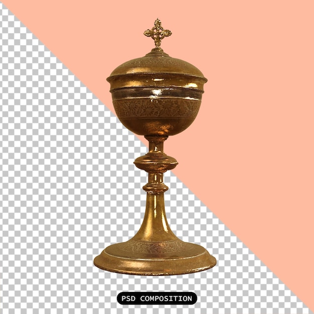 PSD Vase guci ceramica antica isolata 3D Render illustrazione