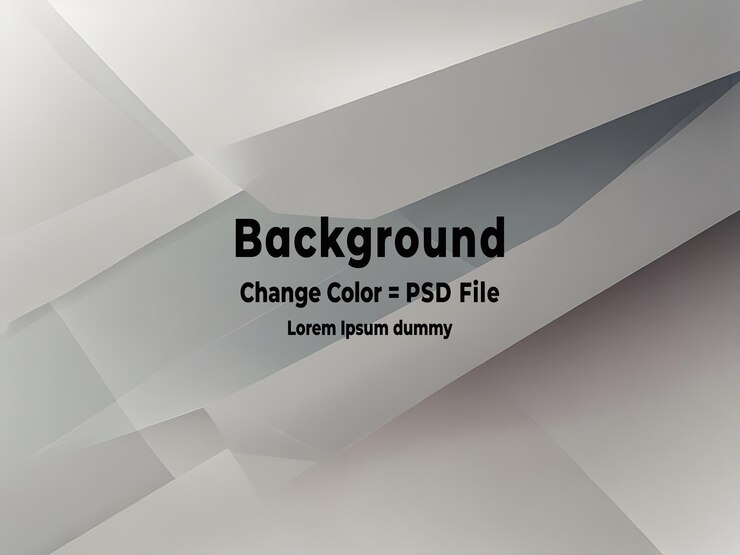 PSD psd vector de diseño abstracto de fondo de luz blanca geométrica mínima eps10