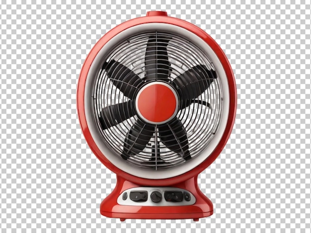 PSD psd d'un ventilateur de table sur fond transparent