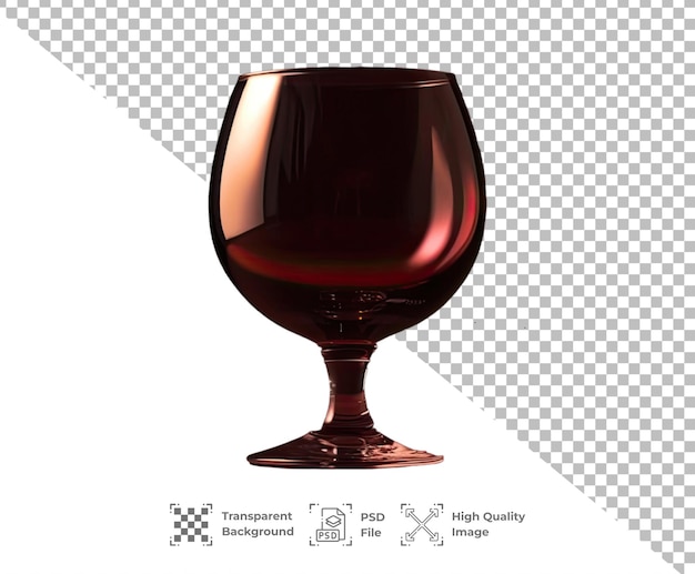 PSD psd verre isolé sur fond transparent