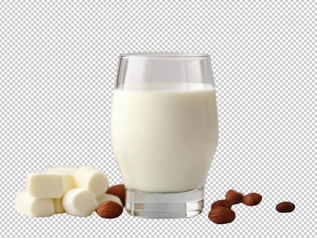 PSD psd d'un verre de lait