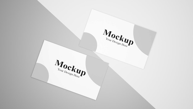 PSD-Visitenkarten-Mockup