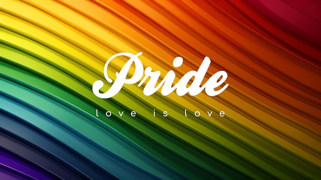 PSD-Vorlage für die Feier des Pride-Monats