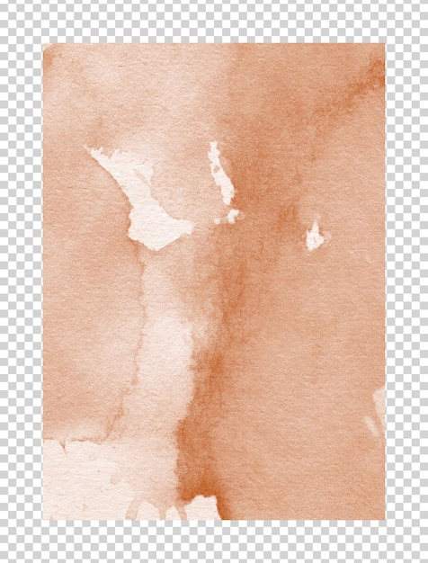 PSD-Wasserkleurtextur auf durchsichtigem Hintergrund