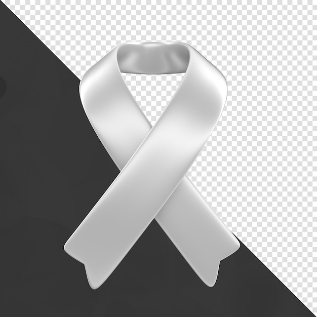PSD weiß Januar 3d realistisches Band