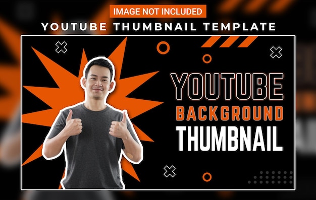 psd youtube video thumbnail template for any type of video fully editable