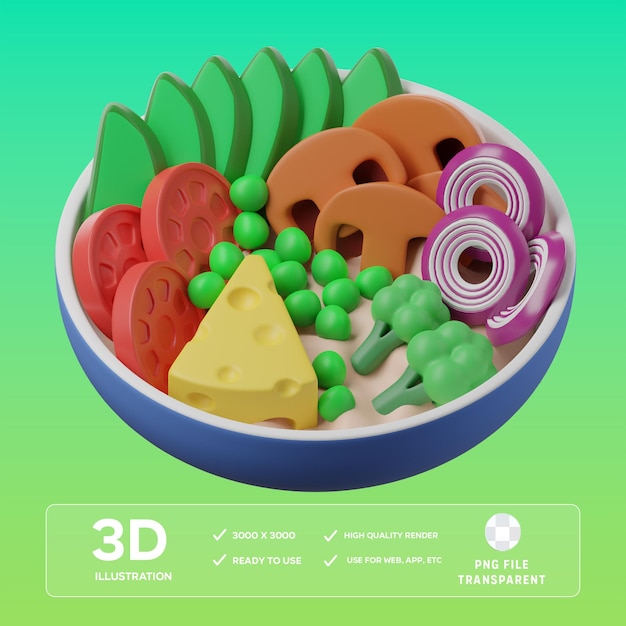 PSD23 Cheegan Illustrazione 3D