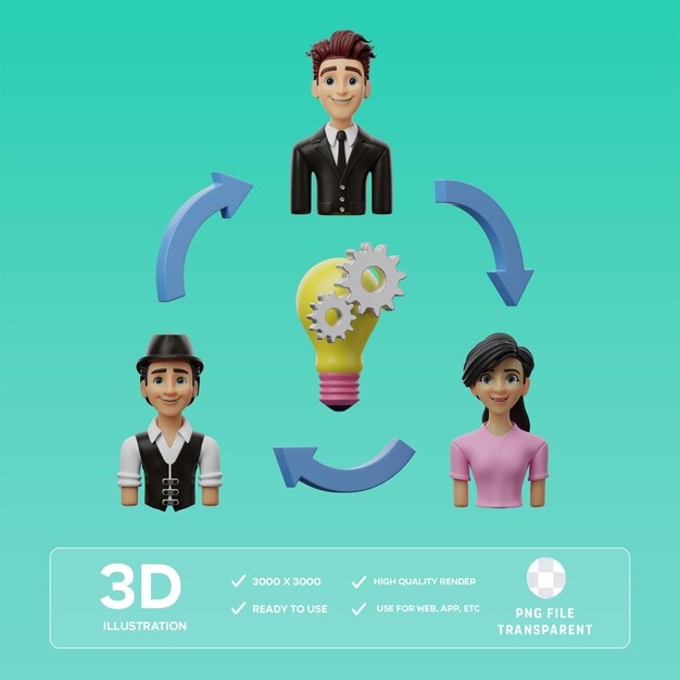 PSD28 est un illustrateur 3D de démarrage allégé.