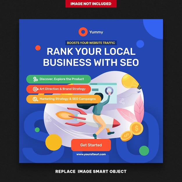 Publicación de FB de la agencia de SEO