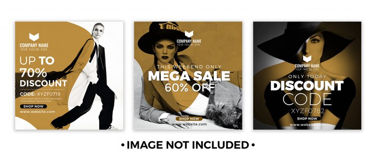 PSD publicación de instagram o plantilla de banner de venta