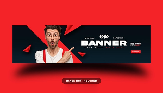 Publicaciones en redes sociales y diseño de banner de youtube