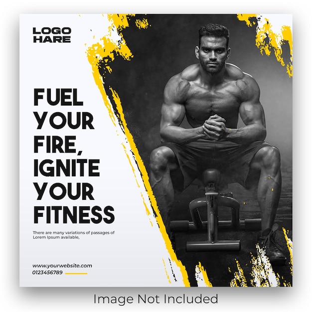 Une publication sur Instagram sur le fitness et la salle de sport
