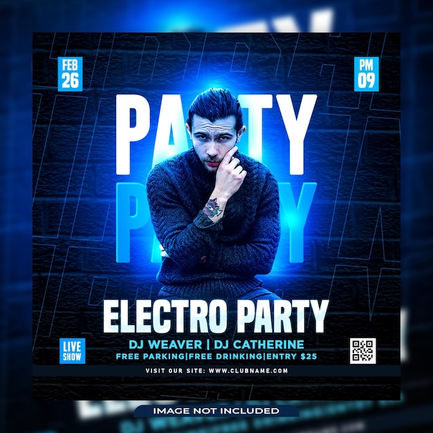 Publication Sur Les Réseaux Sociaux De L'electro Party