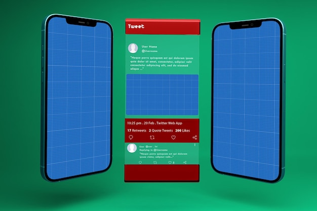 Publication sur les réseaux sociaux et téléphone