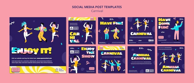 Publications Instagram De Divertissement De Carnaval