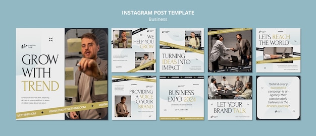 Publications Instagram De Stratégie Commerciale Dégradée