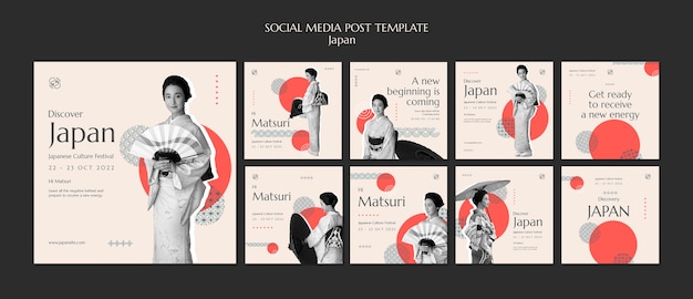 Publications Sur Les Réseaux Sociaux Du Festival Japonais