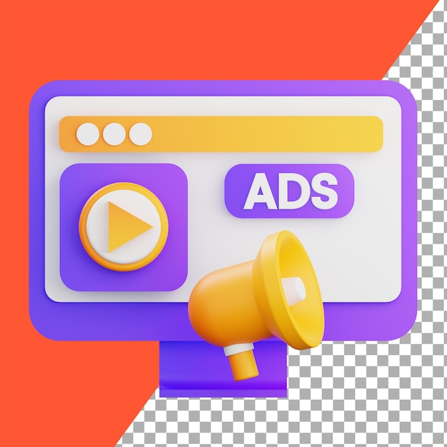 Publicidad en línea en 3D